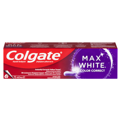Colgate Max White Color Correct Toothpaste 75ml | PnP