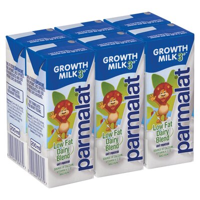 Parmalat UHT Growth Milk 3 6 X 200ml PnP