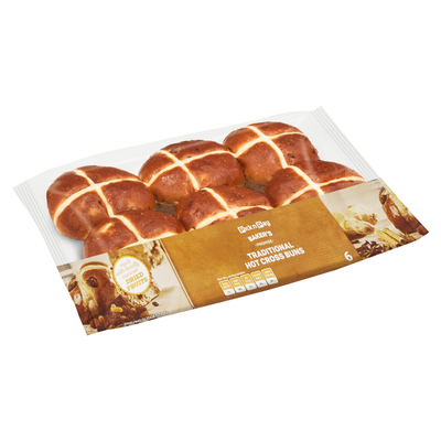 PnP Traditional Hot Cross Buns 6 Pack | PnP