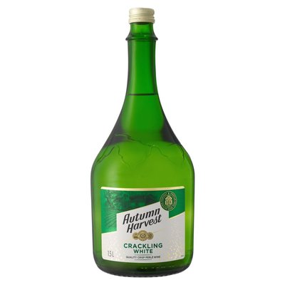 Autumn Harvest Dry White Crackling Wine Bottle 1.5L PnP