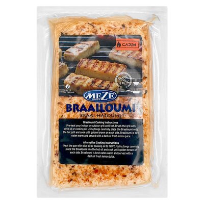 Meze Cajun Braailoumi
