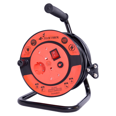 Selectrix 10A Open Electrical Reel Extension Cable 20m | Smart