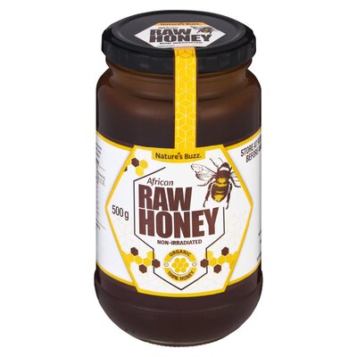 Nature's Buzz Glass Raaw Honey 500g | PnP