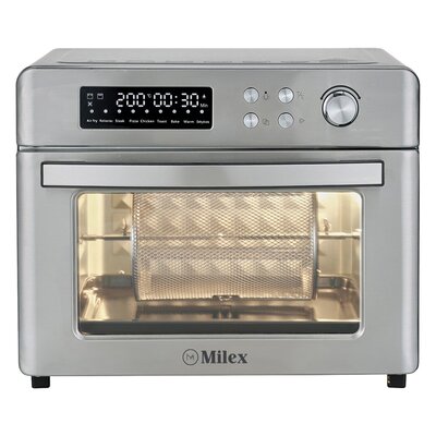 milex air fryer oven with rotisserie makro