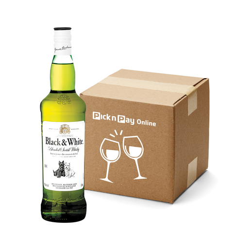 特級　Black & White Premium 12years old Black & White Scotch Whisky 12 x 750ml | Smart Price Specials