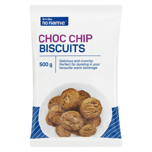 No Name Choc Chip Biscuits 500g | PnP