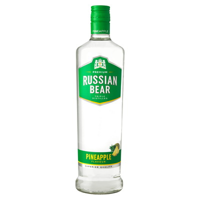 Russian Bear Pineapple Vodka 750ml