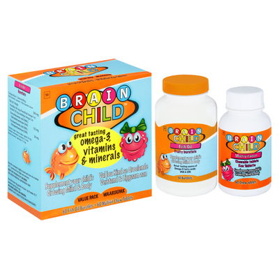 Bioter Comed Health Brainchild 60 Multivitamin Chew Tablets | PnP