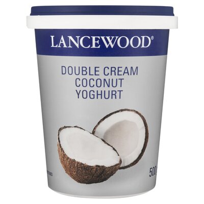 Lancewood Double Cream Coconut Yoghurt 500g