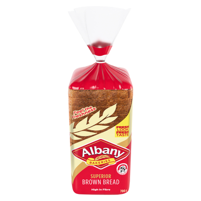 Albany Superior Sliced Brown Bread 700g | PnP