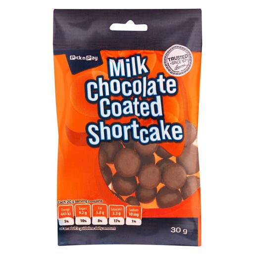 PnP Milk Chocolate Coated Shortcake 30g | PnP