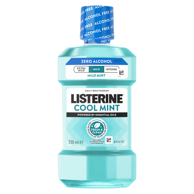 Listerine Cool Mint Milder Taste Zero Alcohol Mouthwash 500ml | PnP
