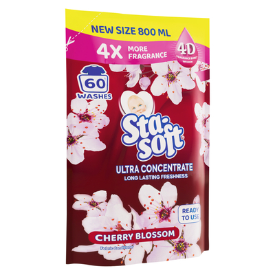 Sta-Soft Cherry Blossom Ultra Concentrate Fabric Conditioner 800ml | PnP