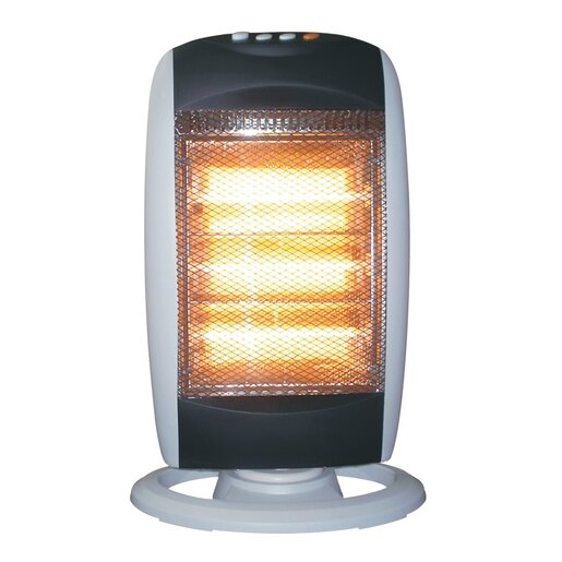 Goldair 3 Bar Oscillating Quartz White Heater GQH1200 | Smart