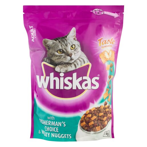 Whiskas cat food clearance 1kg