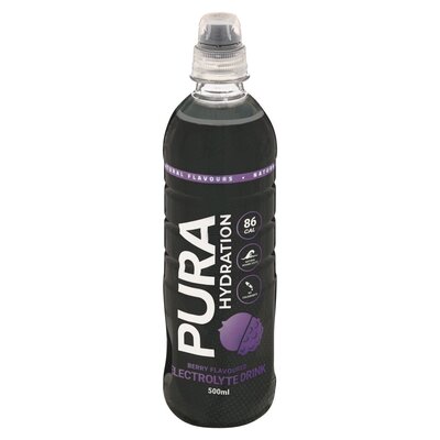 Pura Hydration Berries Flavoured Electrolyte Drink 500ml | PnP