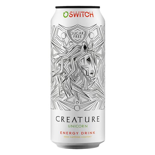 Switch Energy Creature Unicorn Flavoured Energy Drink 6 x 500ml PnP