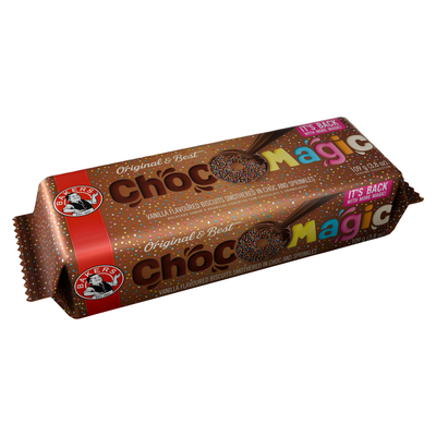 Bakers Choc O Magic Chocolate Vanilla Flavoured Biscuits 109g | PnP