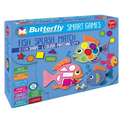 Butterfly Smart Games Fish Splash Match | Smart Price Specials | PnP Home