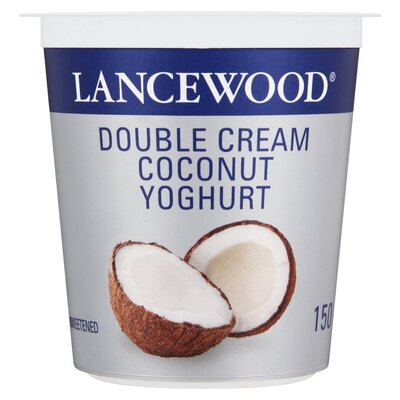 Lancewood Double Cream Coconut Yoghurt 150g