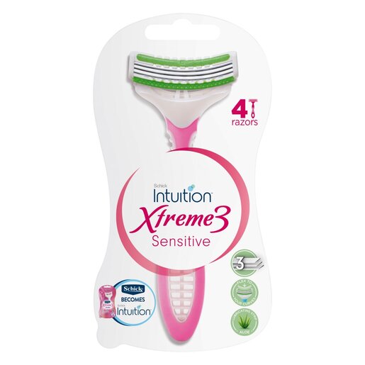 Schick Xtreme 3 Disposable Razors for Women 4s PnP
