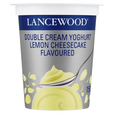 Lancewood Double Cream Cheesecake Flavoured Yoghurt 150g