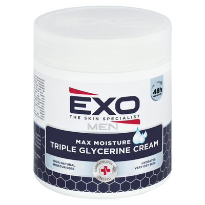 Exo Men Max Moisture Triple Glycerine Cream 450ml | PnP