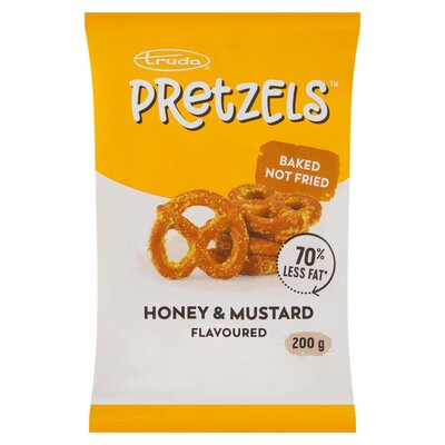 Truda Honey & Mustard Flavoured Pretzels 200g