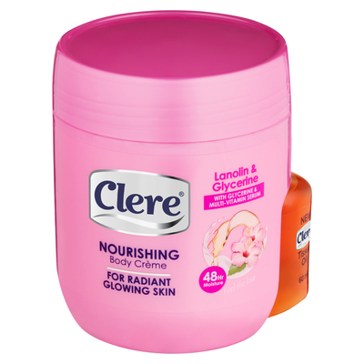 Clere Lanolin & Glycerine Nourishing Body Creme & Tissue Oil | PnP
