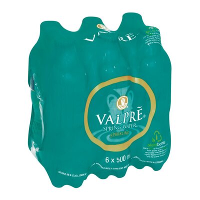 Valpre Sparkling Mineral Water 6 x 500ml | Smart Price Specials | PnP Home