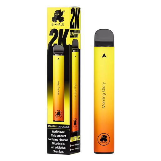 E-Xhale Morning Glory 3.5% Nicotine Salt 2000 Puffs Disposable Vape | PnP