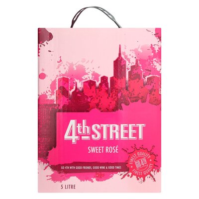 4Th Street Natural Sweet Rose 5L