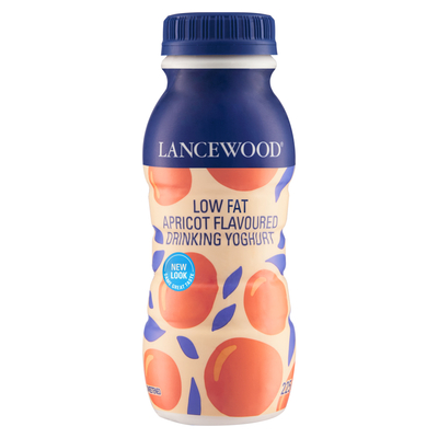 Lancewood Lactose Free Low Fat Vanilla Flavoured Drinking Yoghurt