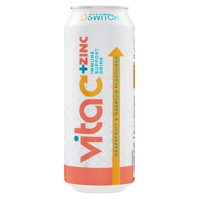 Switch Vita C Grapefruit & Naartjie Immune Support Drink 500ml