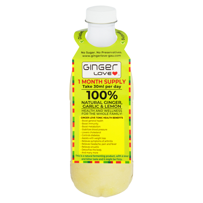 Ginger Love Natural Ginger Garlic & Lemon 1L | PnP