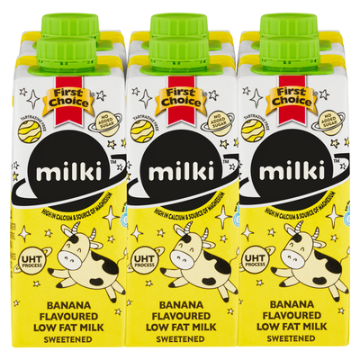 First Choice Banana Milk 250ml x 6 | Smart Price Specials | PnP Home