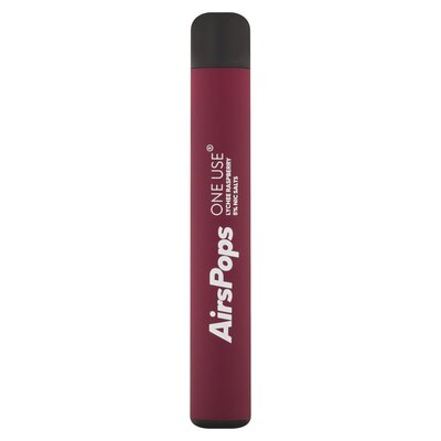 AirsPops One Use 5% Nic Salt Lychee Rasberry | PnP