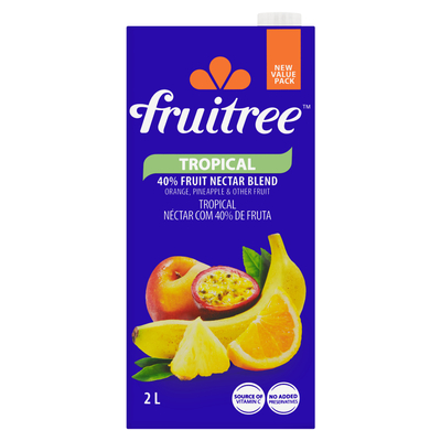 Fruitree Tropical 40% Fruit Nectar Blend 2L