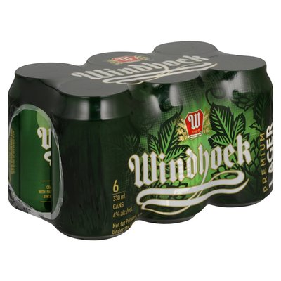 Windhoek Lager Cans 6 x 330ml | PnP
