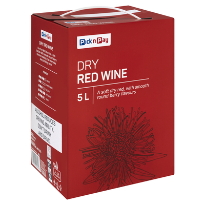 PnP Dry Red Wine 5L | PnP