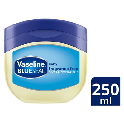 Vaseline Blue Seal Baby Fragrance Free Petroleum Jelly 250ml