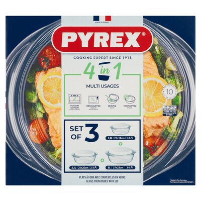 Pyrex casserole set sale