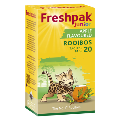 Freshpak Junior Apple Flavoured Rooibos Teabags 20 Pack | PnP