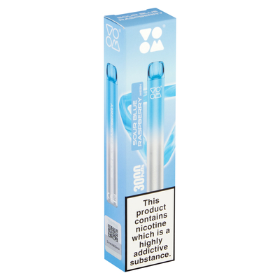 Voom Sour Blue Raspberry 3000 Puffs 50mg Disposable Vape | PnP