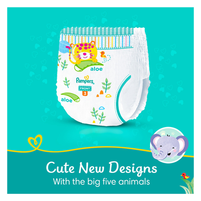 Pampers Baby Dry Size 4, Mega Savings Box 132 Nappies 132s | Smart