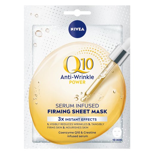 Nivea Face Mask Q10 Power AntiWrinkle Sheet PnP