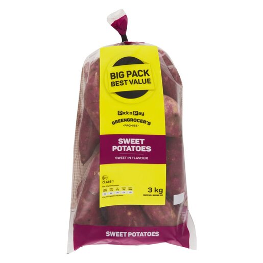 PnP Sweet Potatoes Bulk 3kg PnP