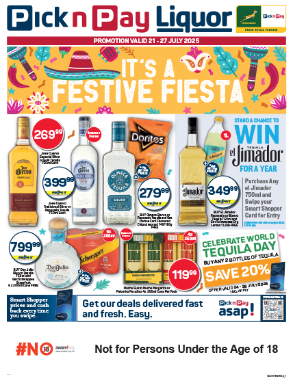 Pick n Pay Tequila Specials