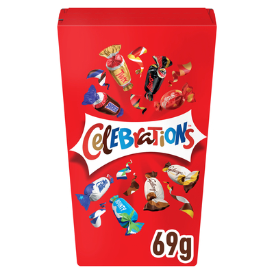 Celebrations Mini Box Chocolate Selection 69g