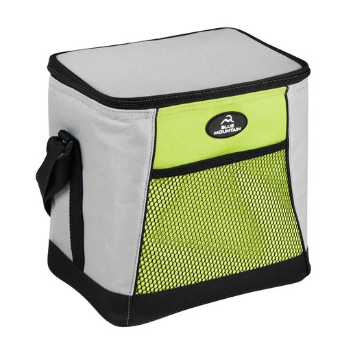The Puffy Insulated 12oz Can Cooler -Seafoam & Crater Blue